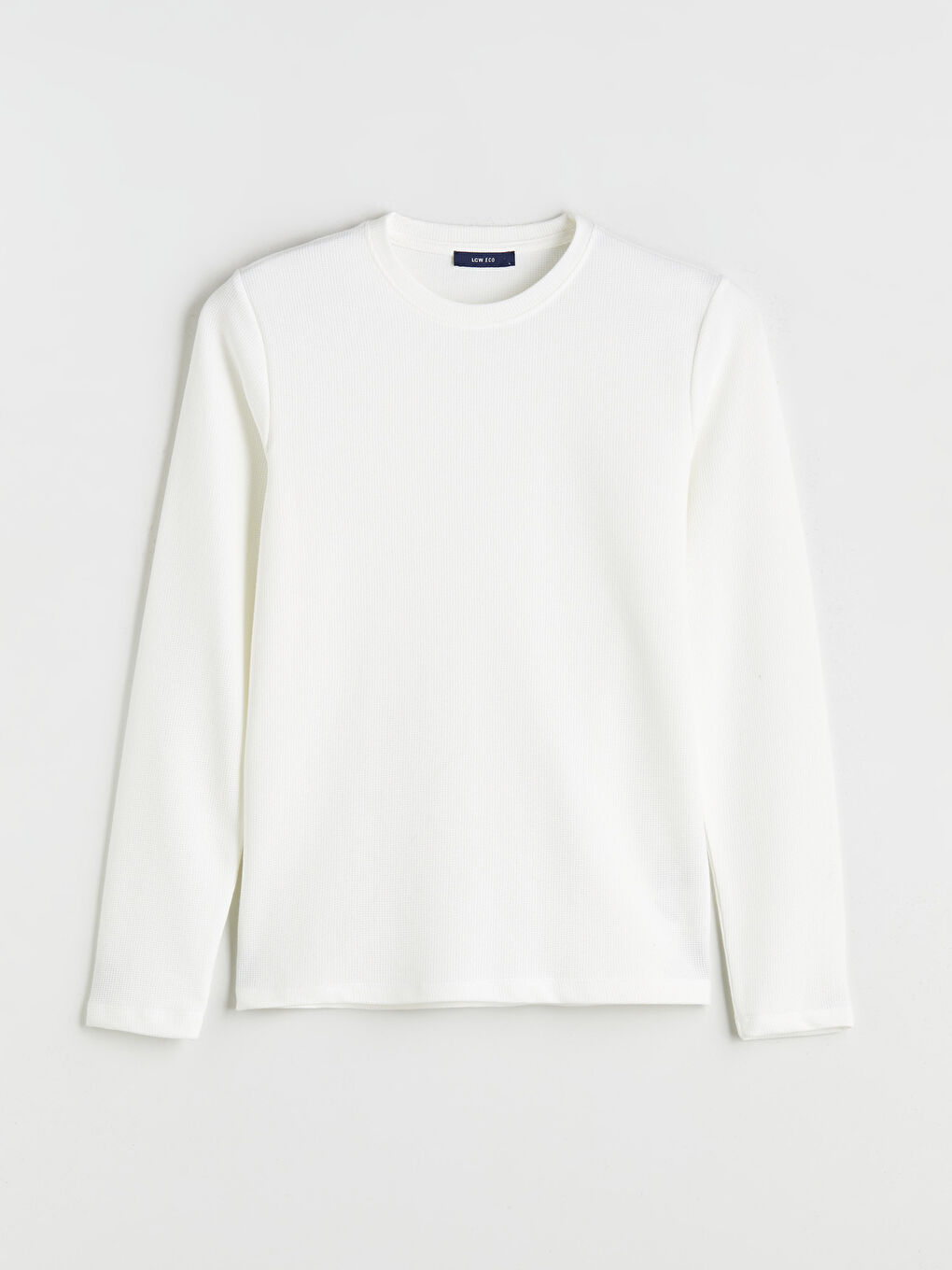Crew Neck Long Sleeve Men's T-Shirt-4