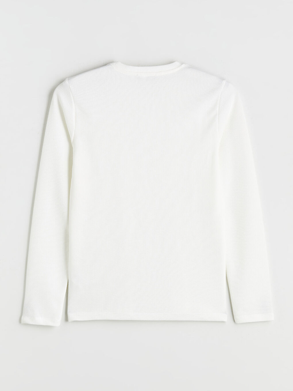 Crew Neck Long Sleeve Men's T-Shirt-5