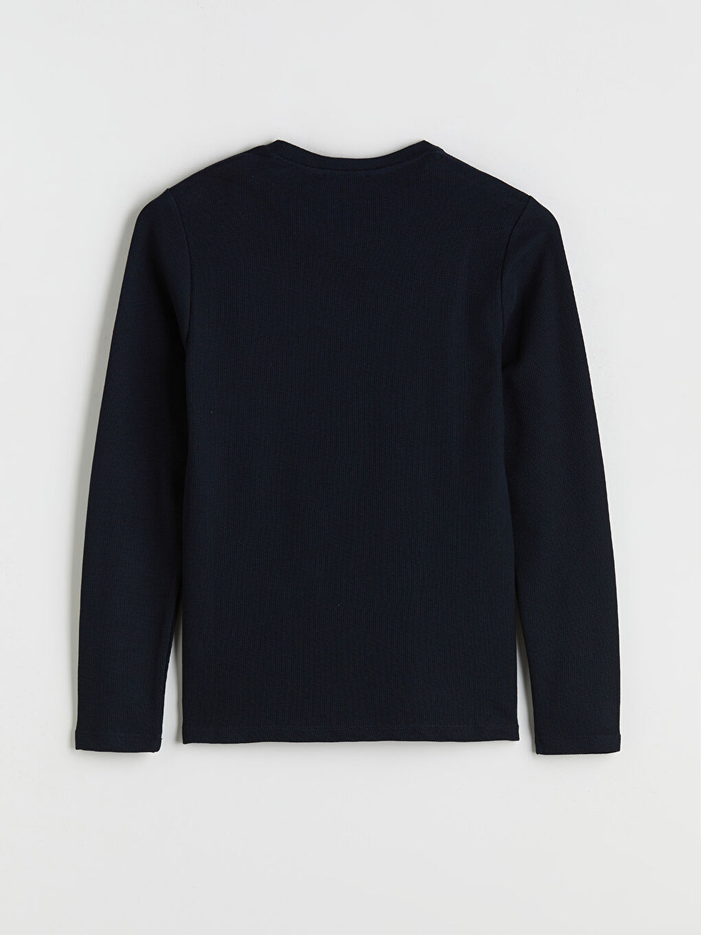Crew Neck Long Sleeve Men's T-Shirt-1