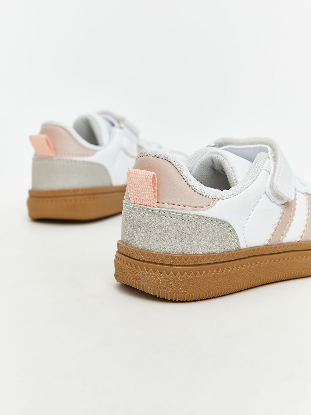 LCW STEPS Baby Girls' Sneakers with Laces & Hook-and-Loop -W5HP72Z1-FDU