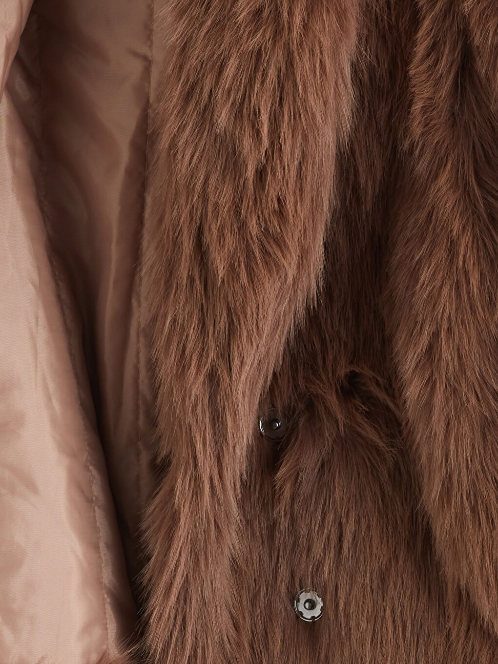 Girls' Faux Fur Coat-4