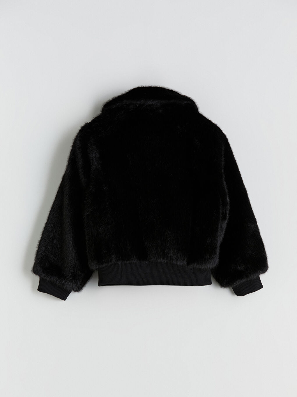 Girls' Faux Fur Coat-3