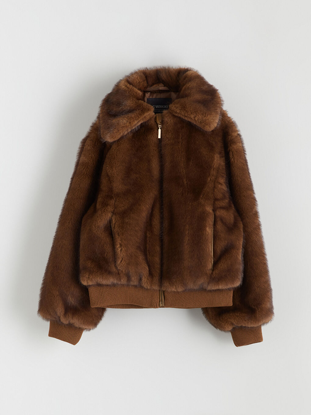 Girls' Faux Fur Coat-2