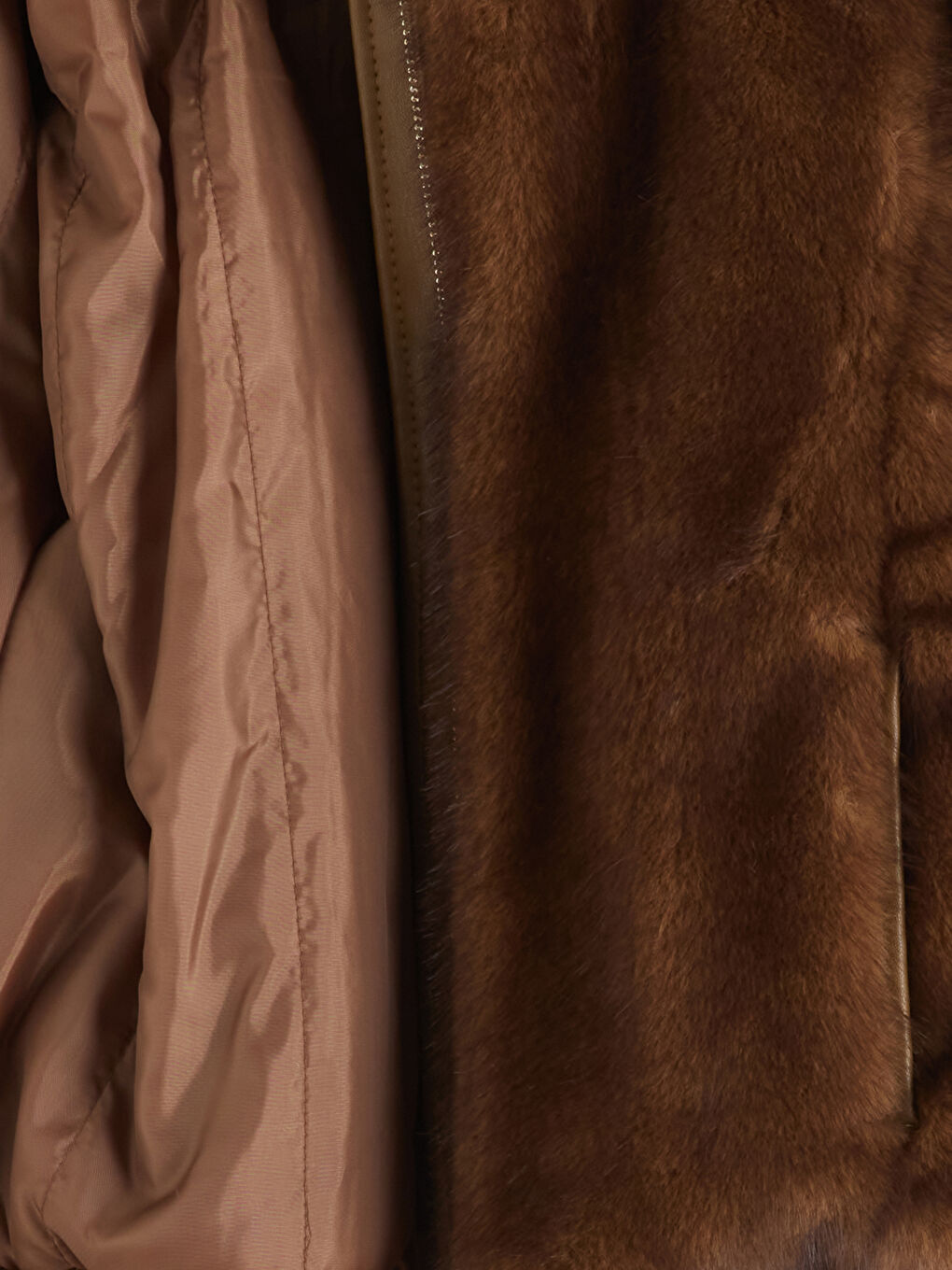 Girls' Faux Fur Coat-3