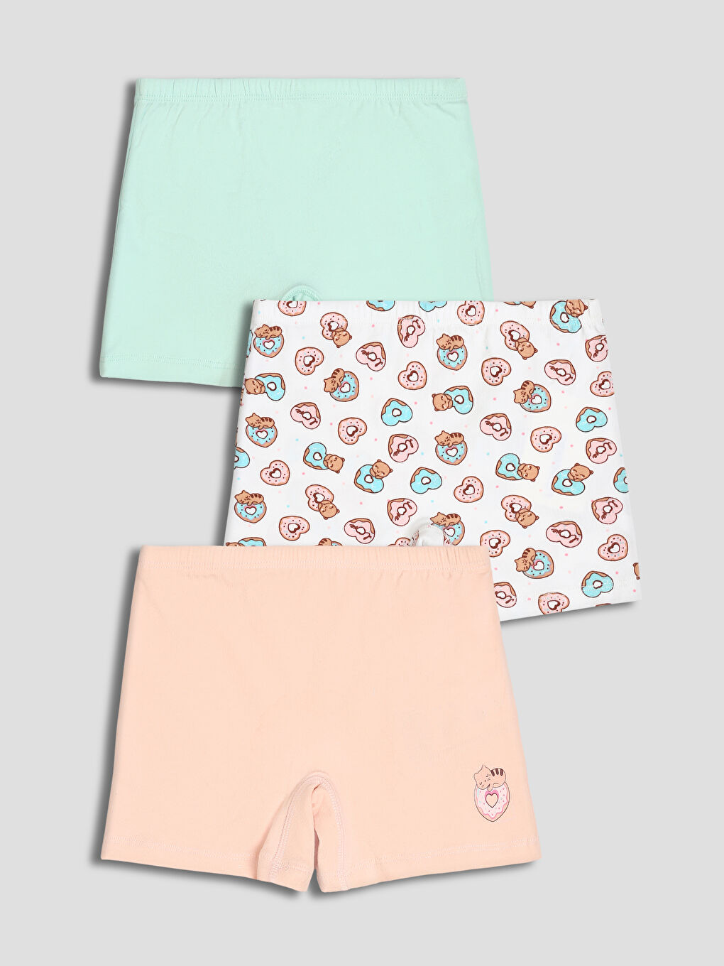 Printed Girls' Boxer 3-packs
