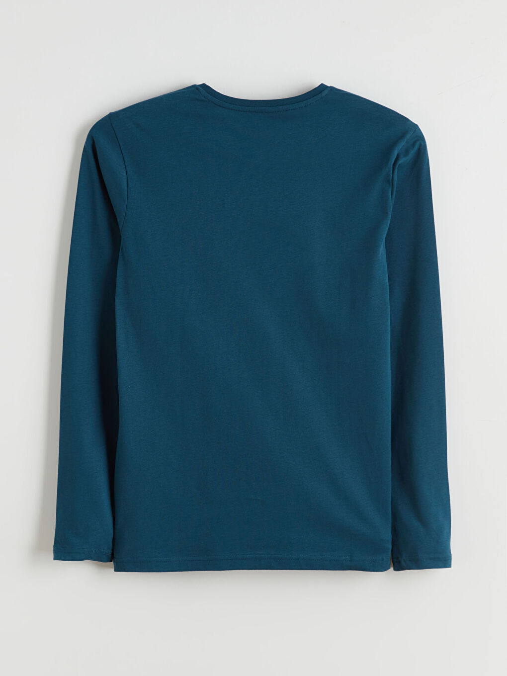 Petrol Standart Kalıp Erkek Pijama Takım-6