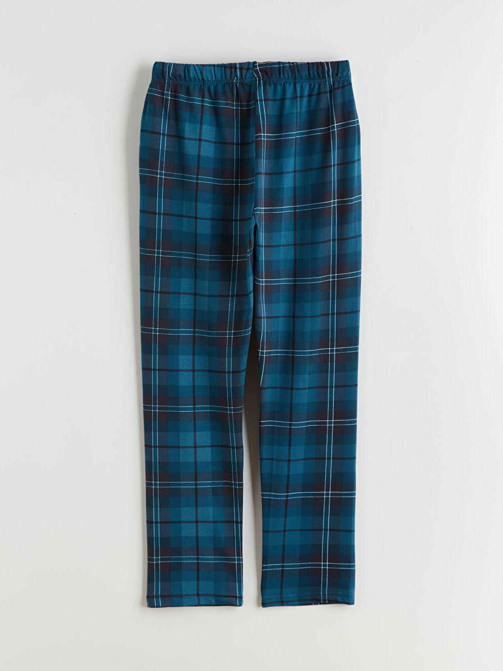 Petrol Standart Kalıp Erkek Pijama Takım-8