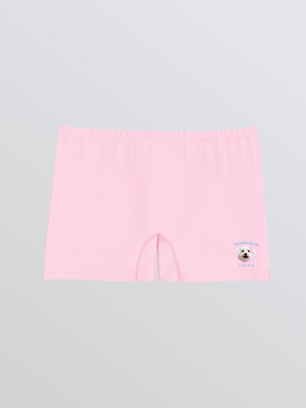 Pembe Baskılı Kız Çocuk Boxer 5'li-2