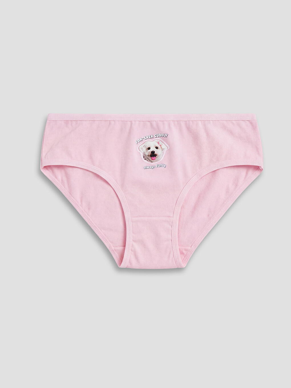 Pembe Baskılı Kız Çocuk Külot