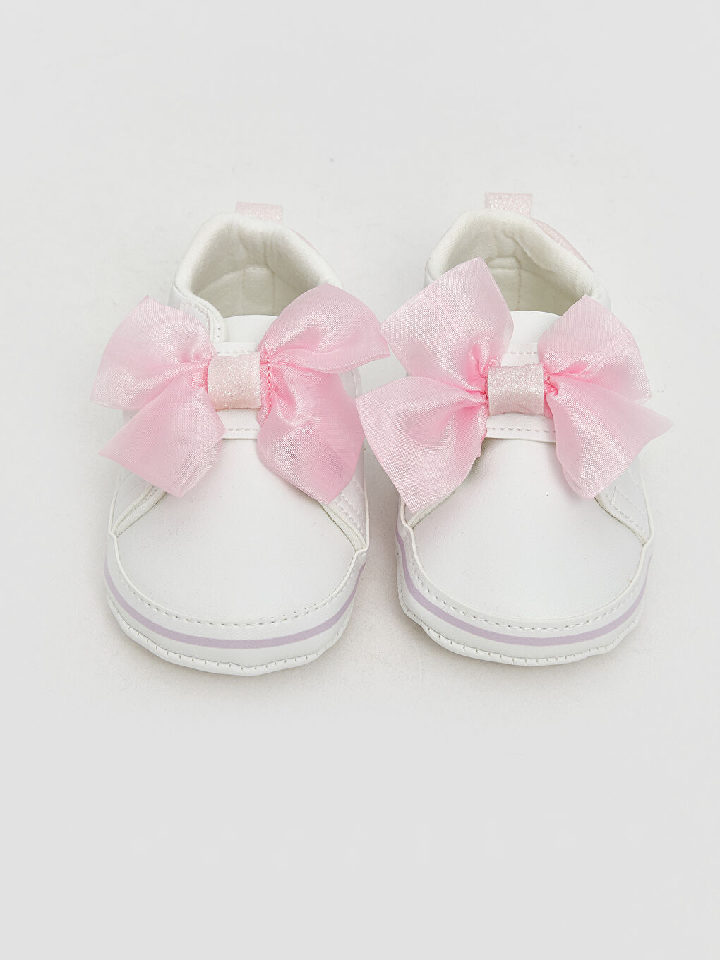 LCW STEPS Baby Girl WHITE Pram Shoes -W5HR33Z1-Q6K