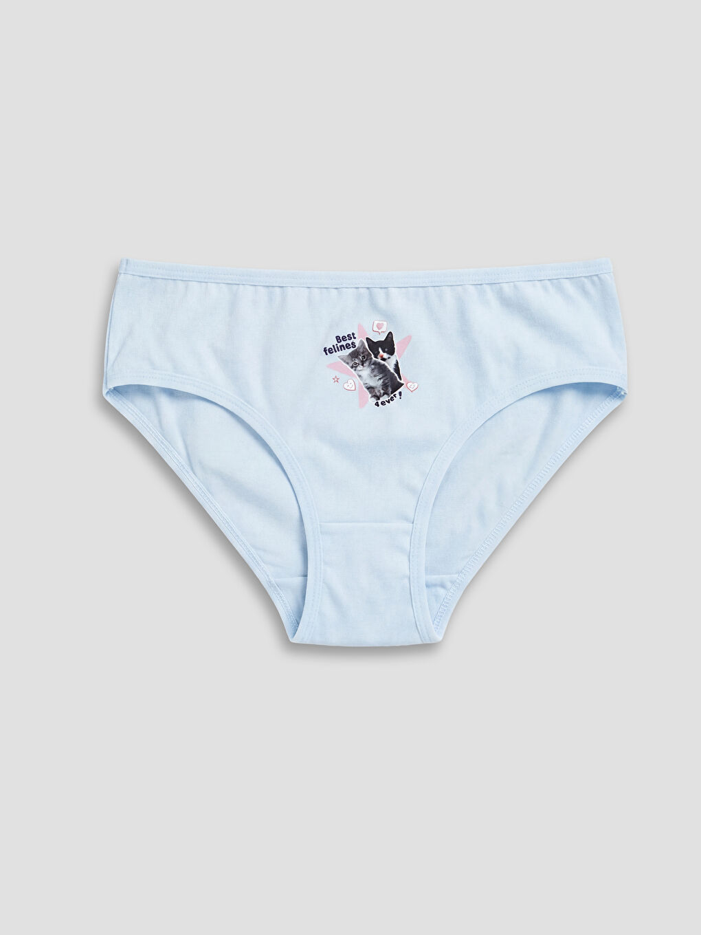 Pembe Baskılı Kız Çocuk Külot 5'li-2