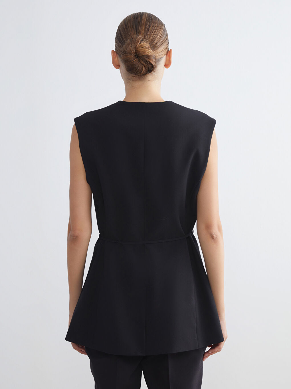 LCWAIKIKI Classic Woman BLACK Suit Waistcoat -W5HR41Z8-CVL