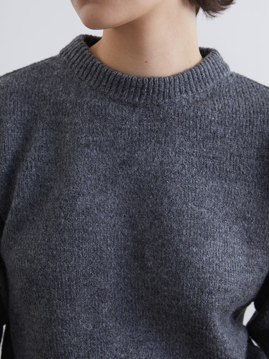 Woman GREY Sweater-2