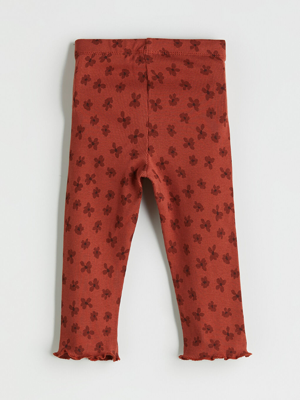 Elasticated Waist Floral Girls' Leggings 2 Pack-3