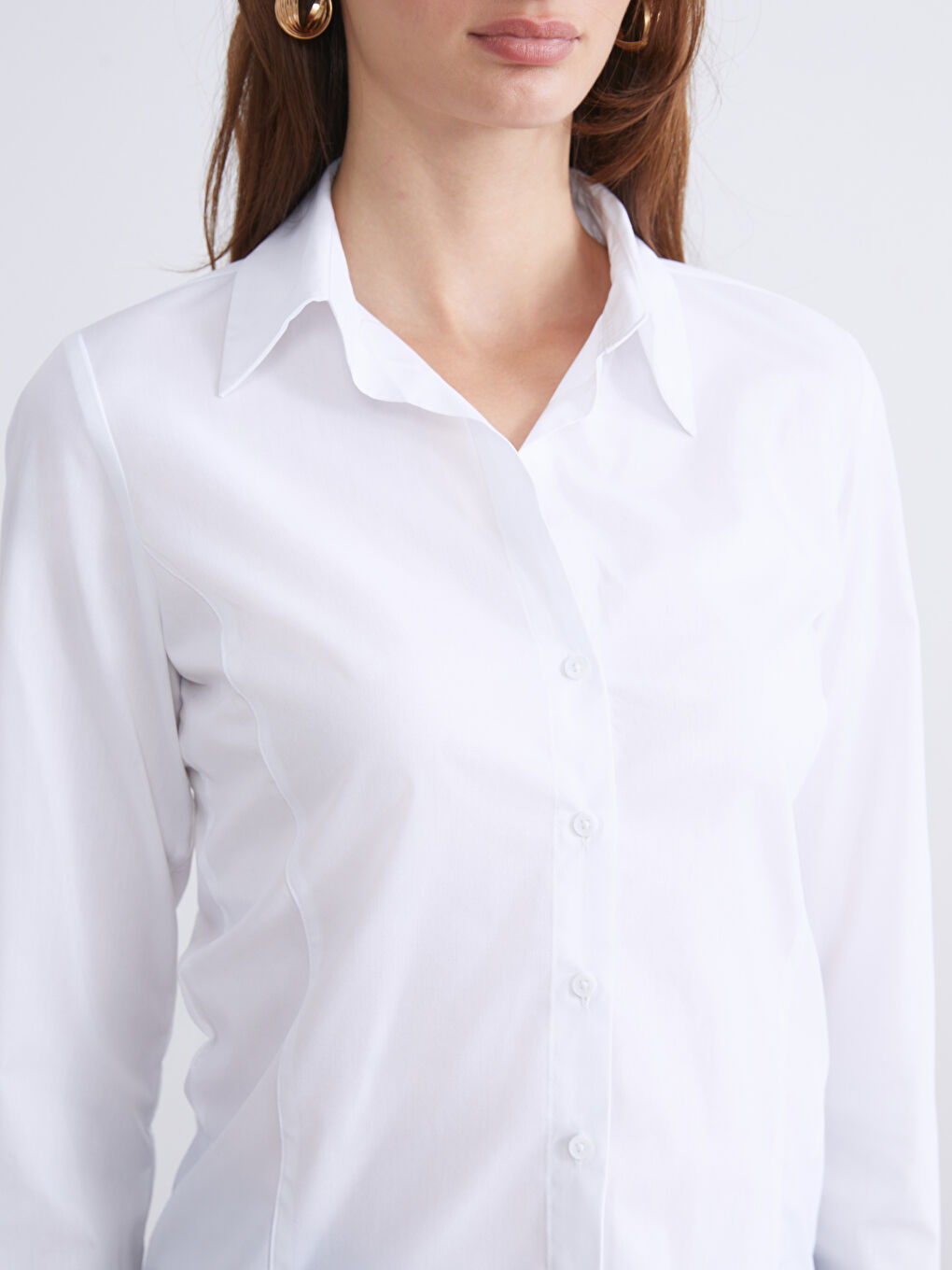 Poplin Women's Shirt-2