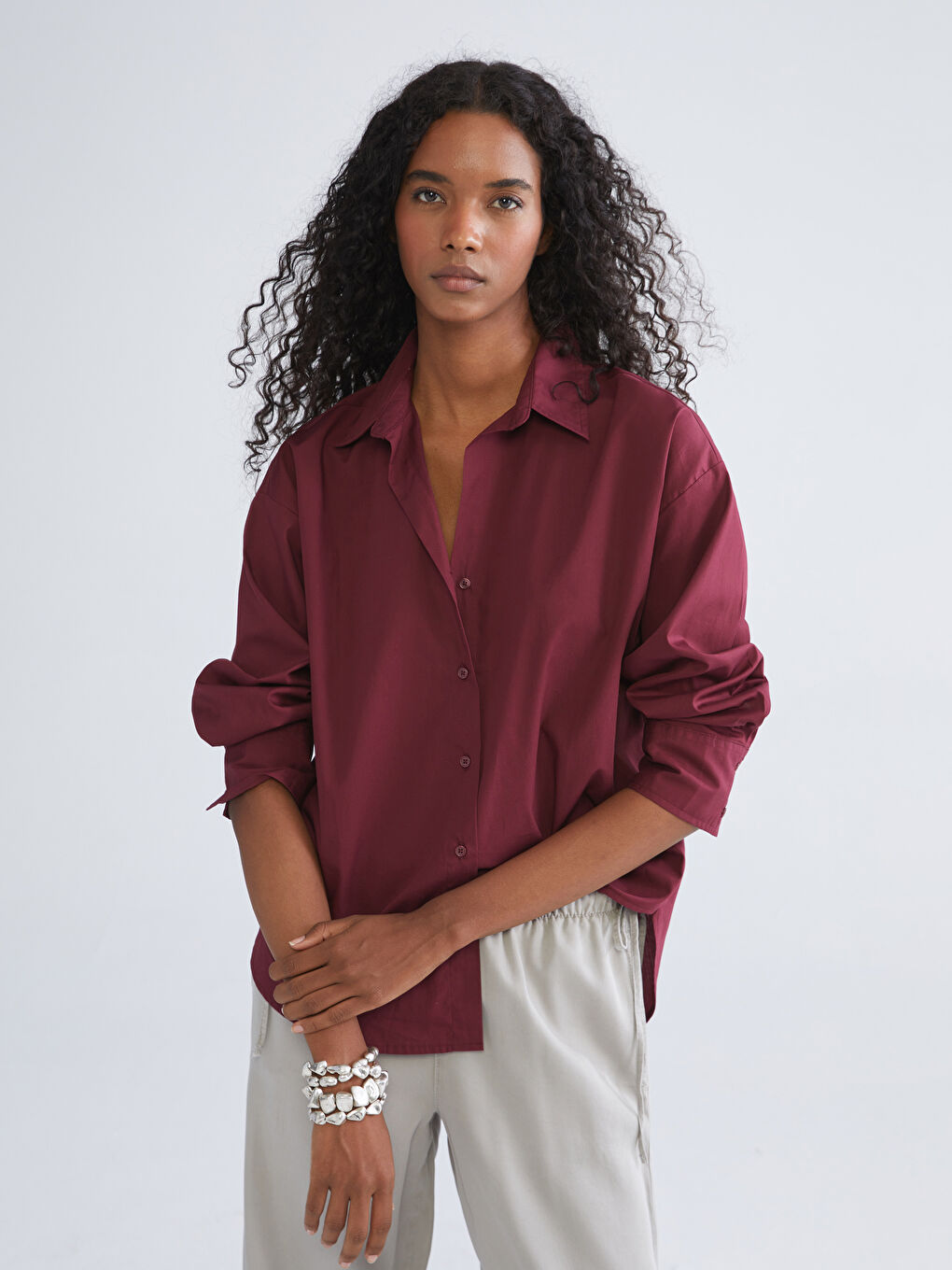Poplin Women's Shirt
