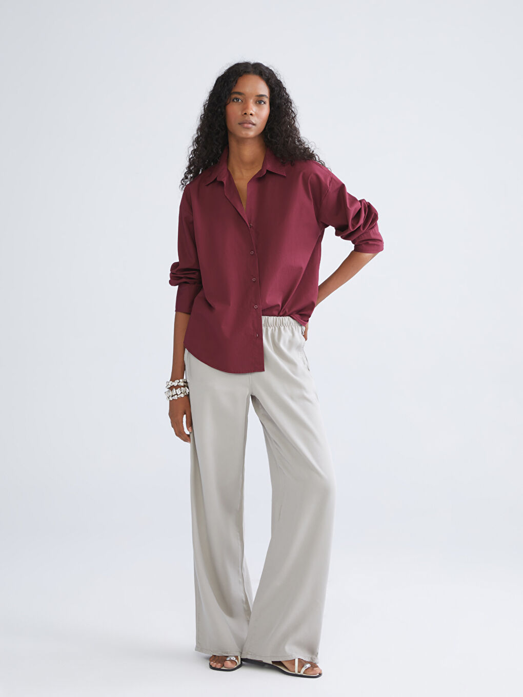 Poplin Women's Shirt-1