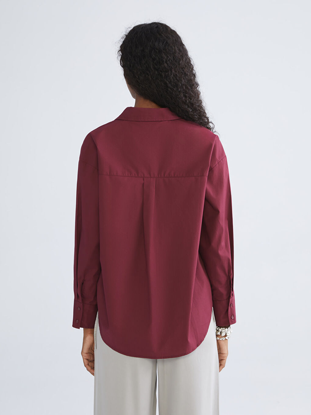 Poplin Women's Shirt-3