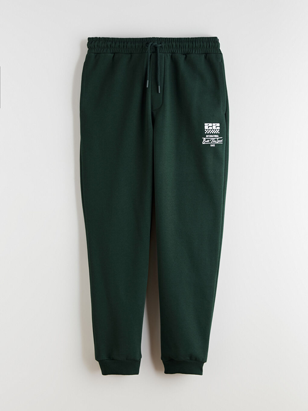 Elastic Waist Printed Men's Jogger Sweatpants-4