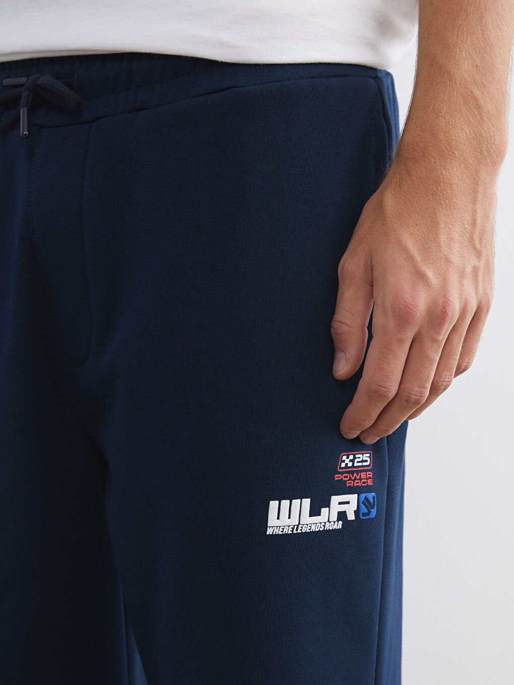 Elastic Waist Printed Men's Jogger Sweatpants-2