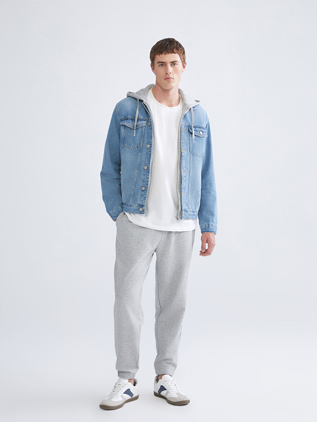Man GREY Jogger Sweatpants