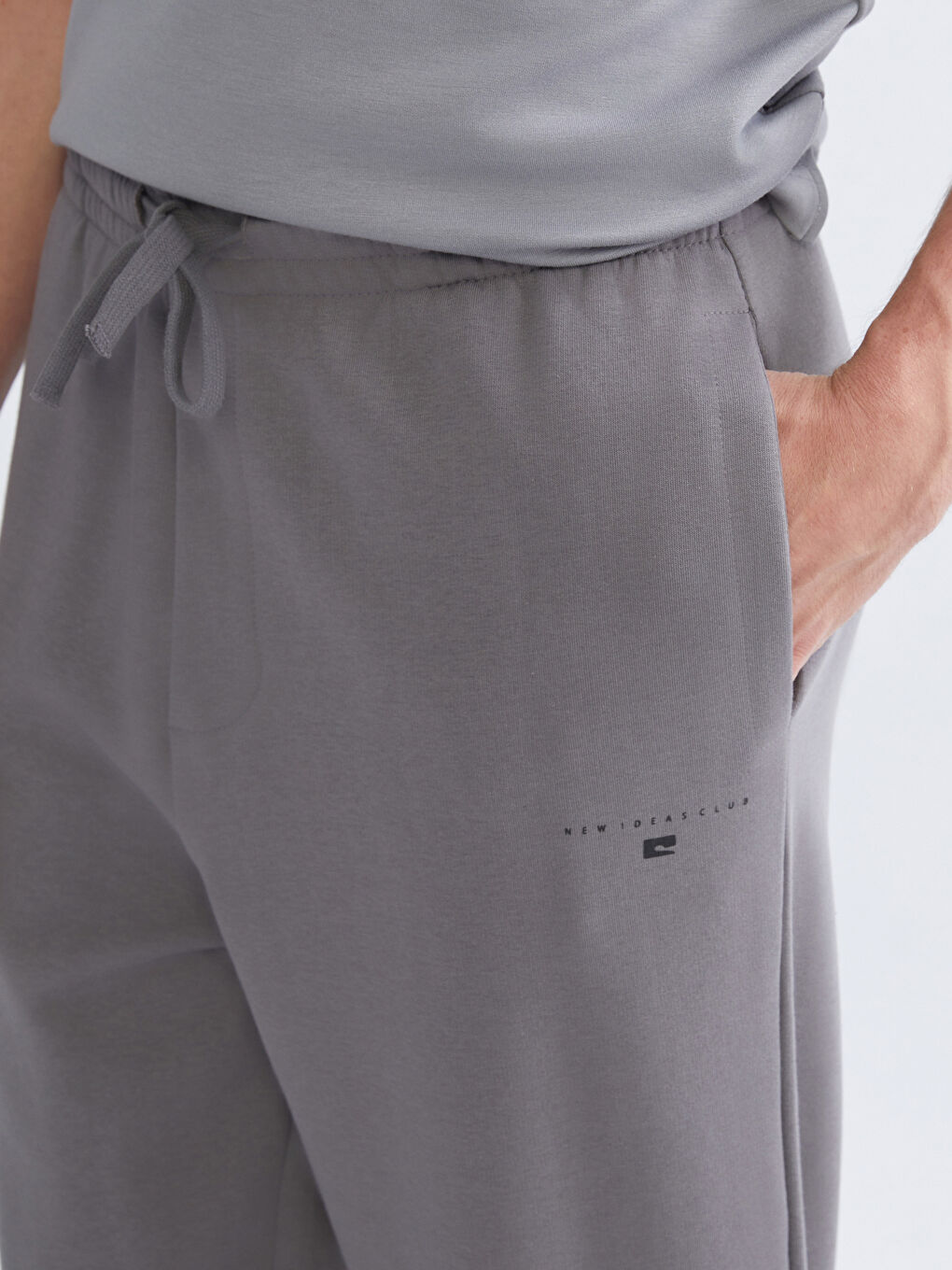 Man GREY Sweatpants-2