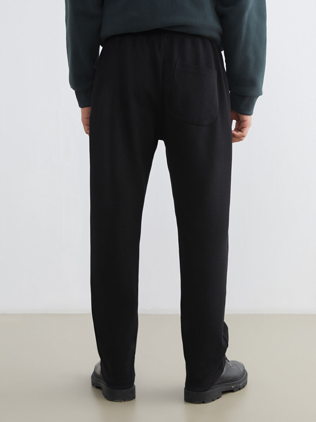 بنطلون رياضي بقصة عادية - للرجال-3