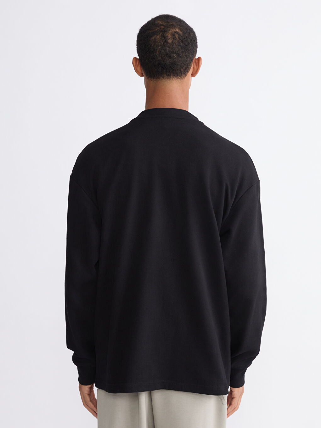 سويت شيرت ياقة دائرية للرجال-3