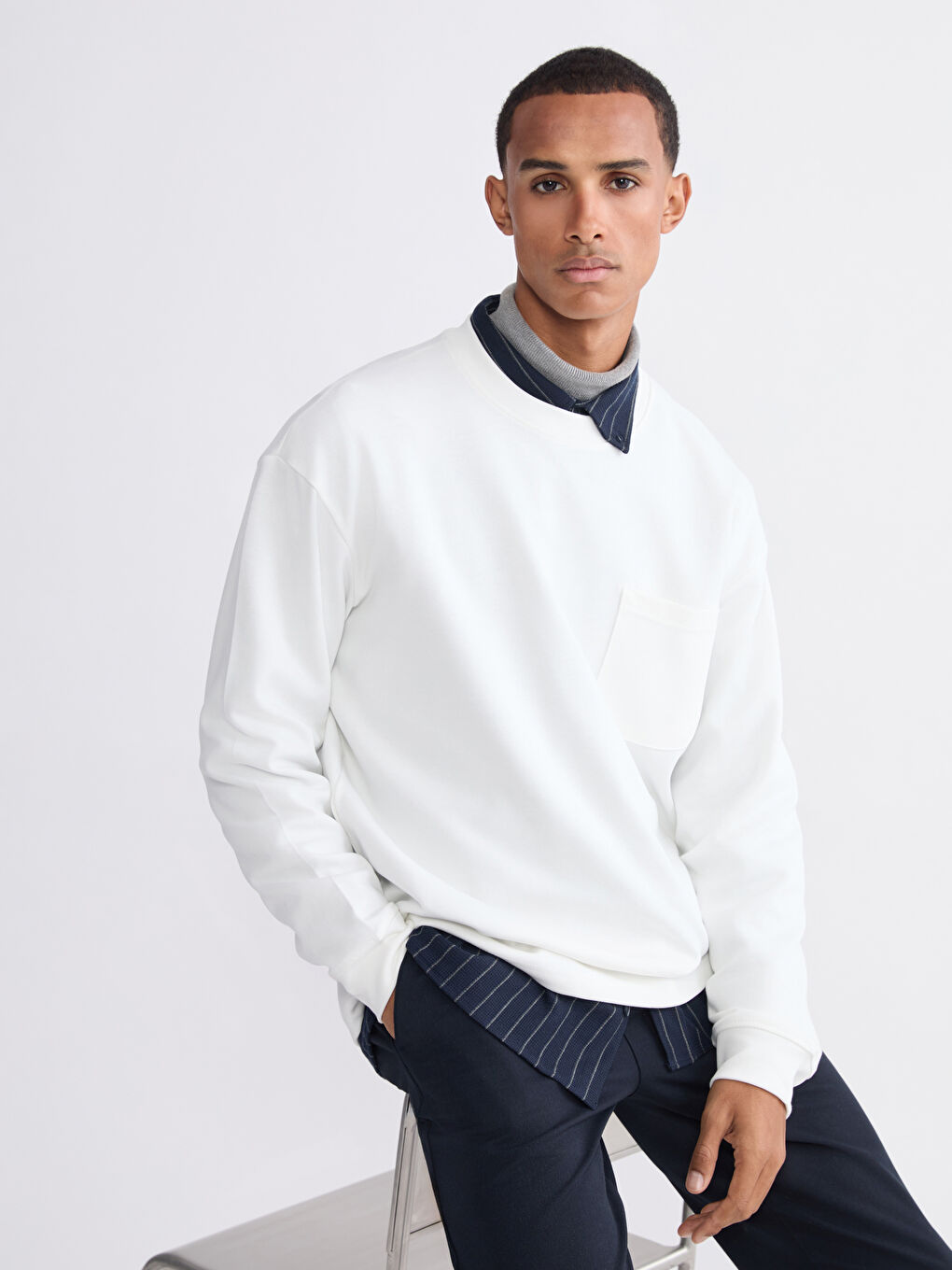 Crew Neck Men's Sweatshirt