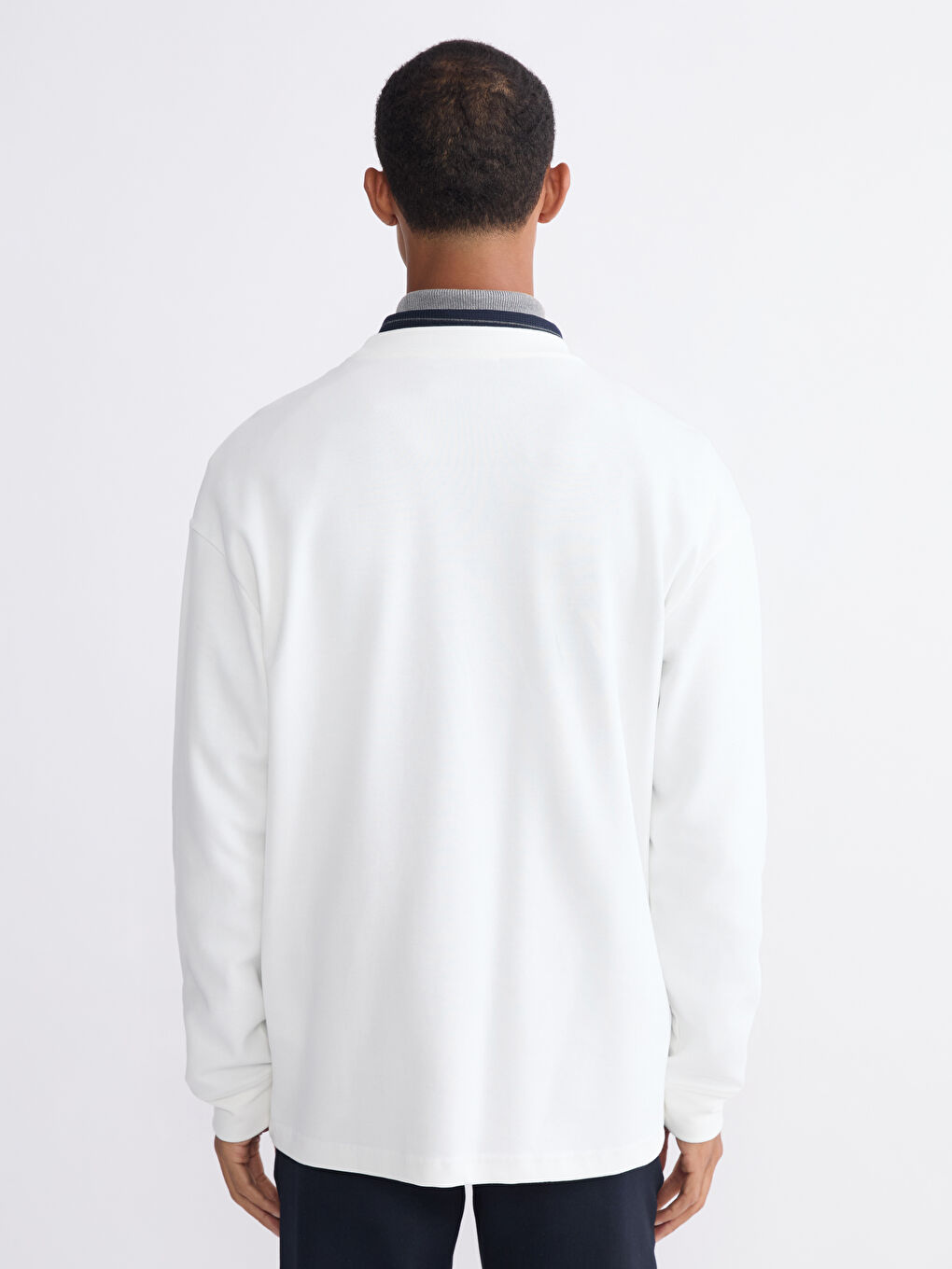 Crew Neck Men's Sweatshirt-3