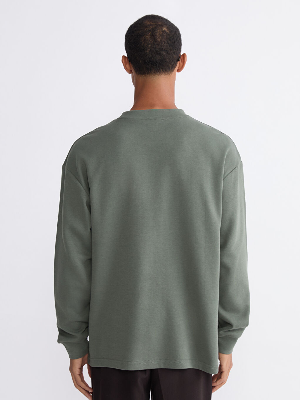Crew Neck Men's Sweatshirt-3