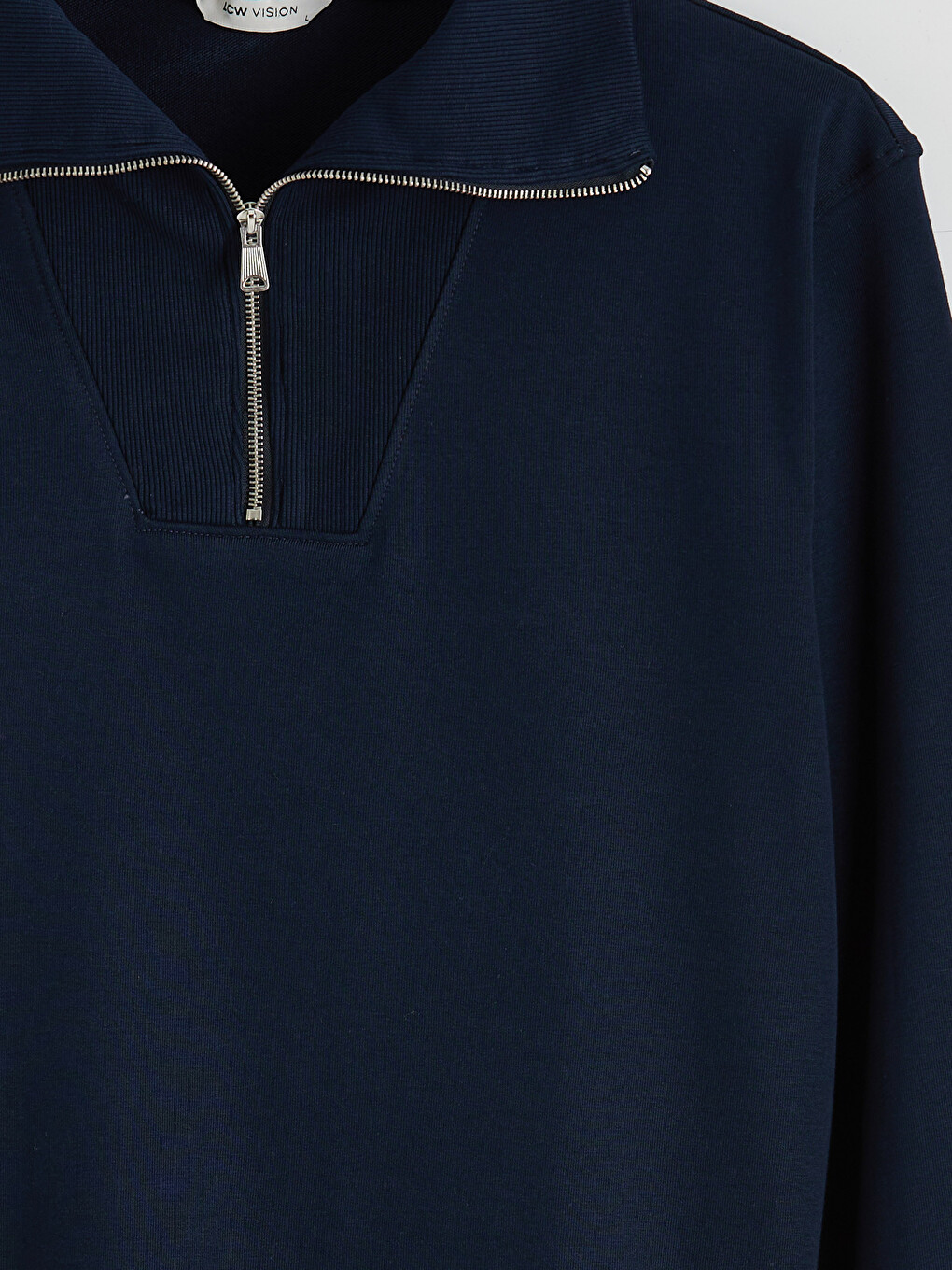 Funnel Neck Men's Thick Sweatshirt-5