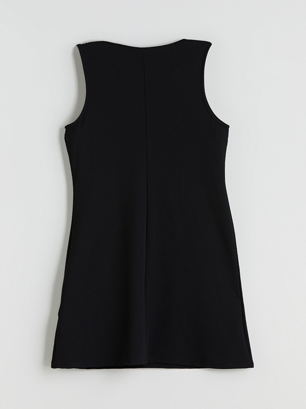 LCWAIKIKI Classic Crew Neck A-Line Mini Dress -W5HT02Z8-CVL