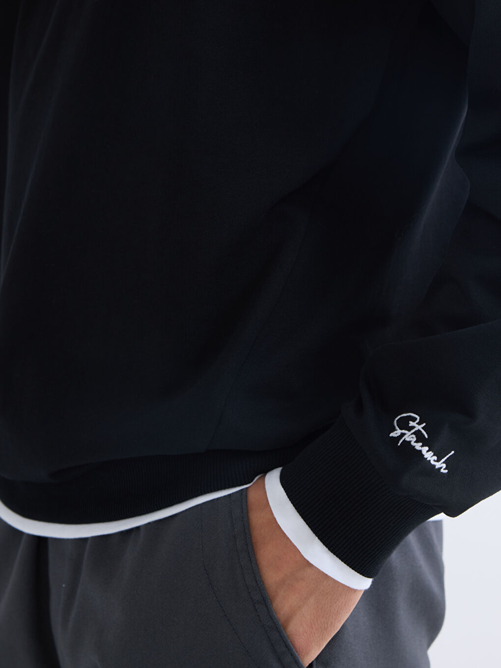 سويت شيرت ياقة دائرية للرجال-2