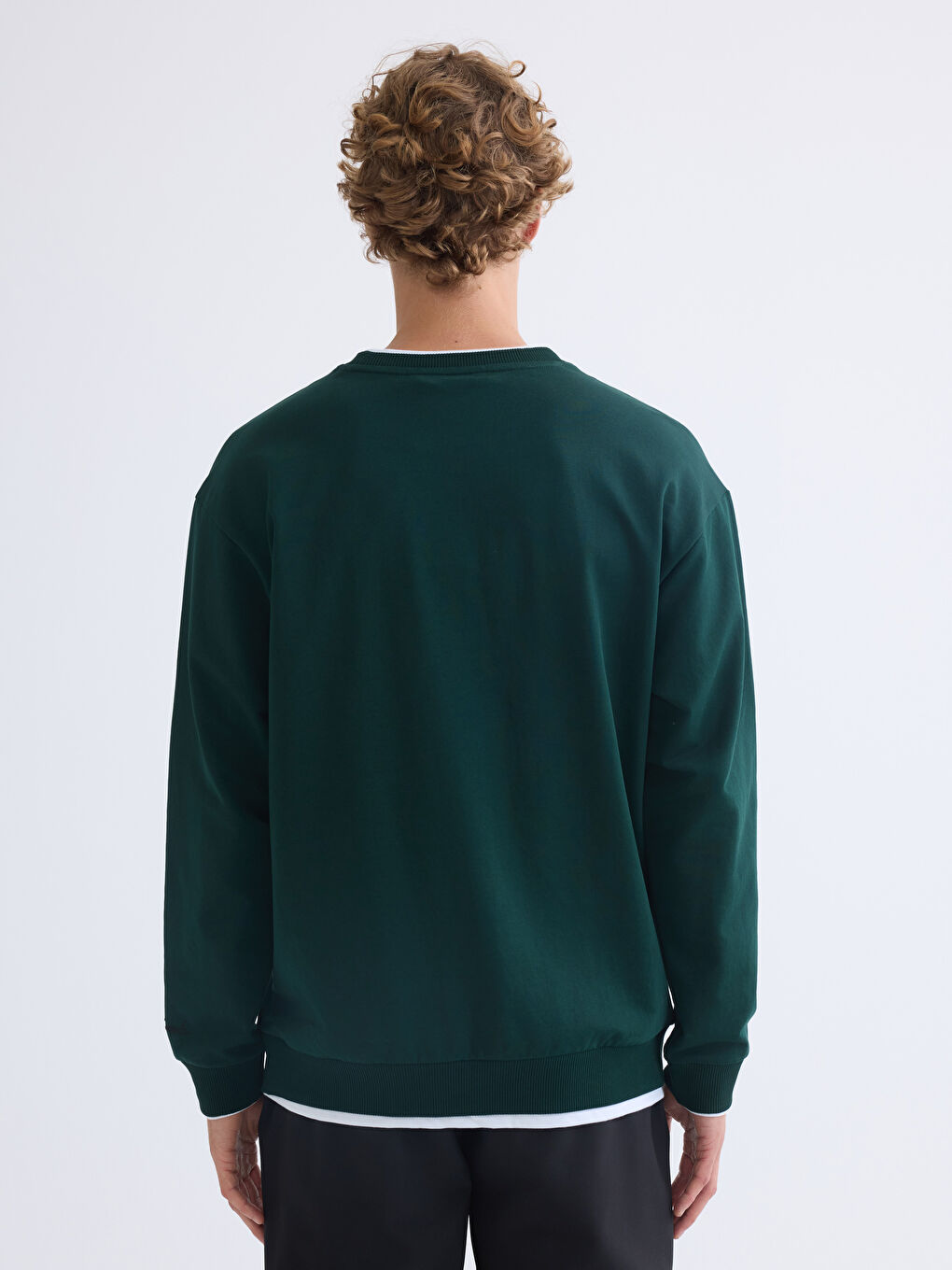 سويتشيرت رجال بكول مدور-3