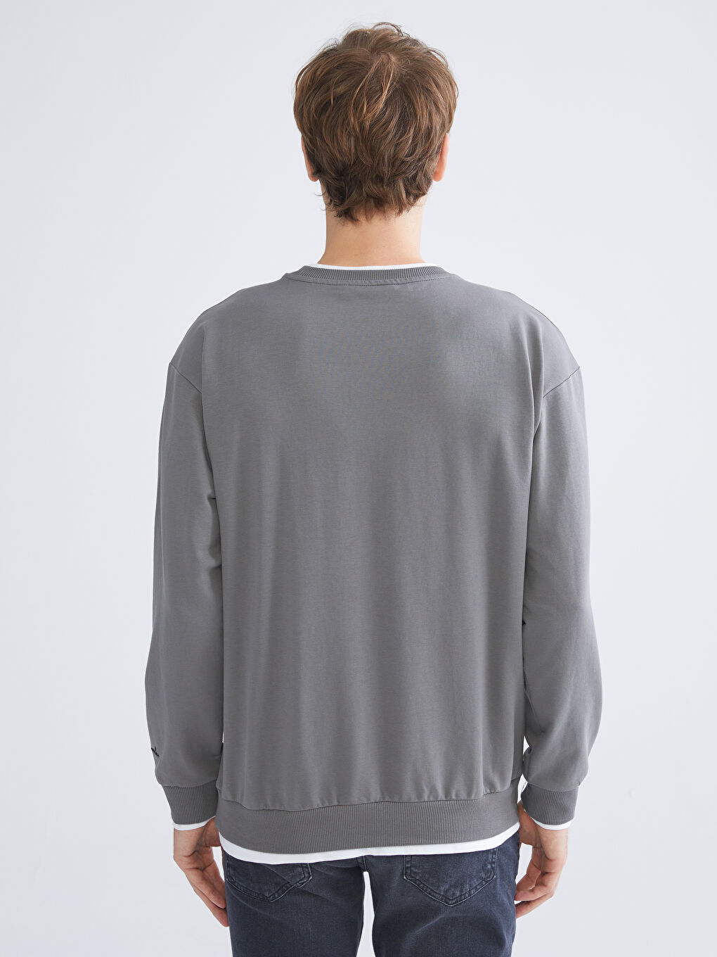 سويت شيرت ياقة دائرية للرجال-3