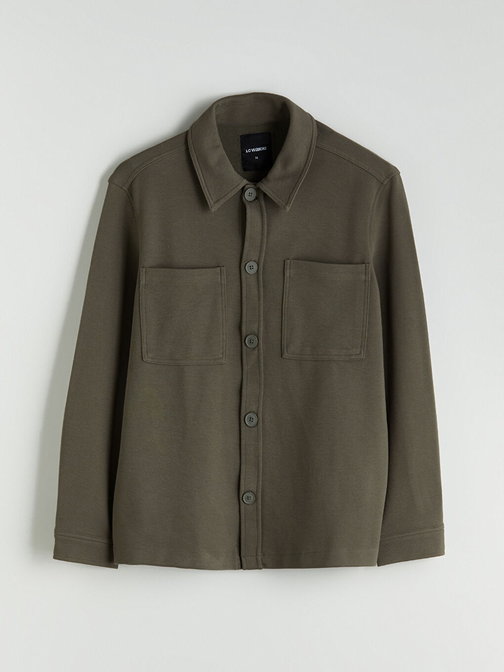 მამაკაცის თავისუფალი სტილის პერანგის ქურთუკი-4