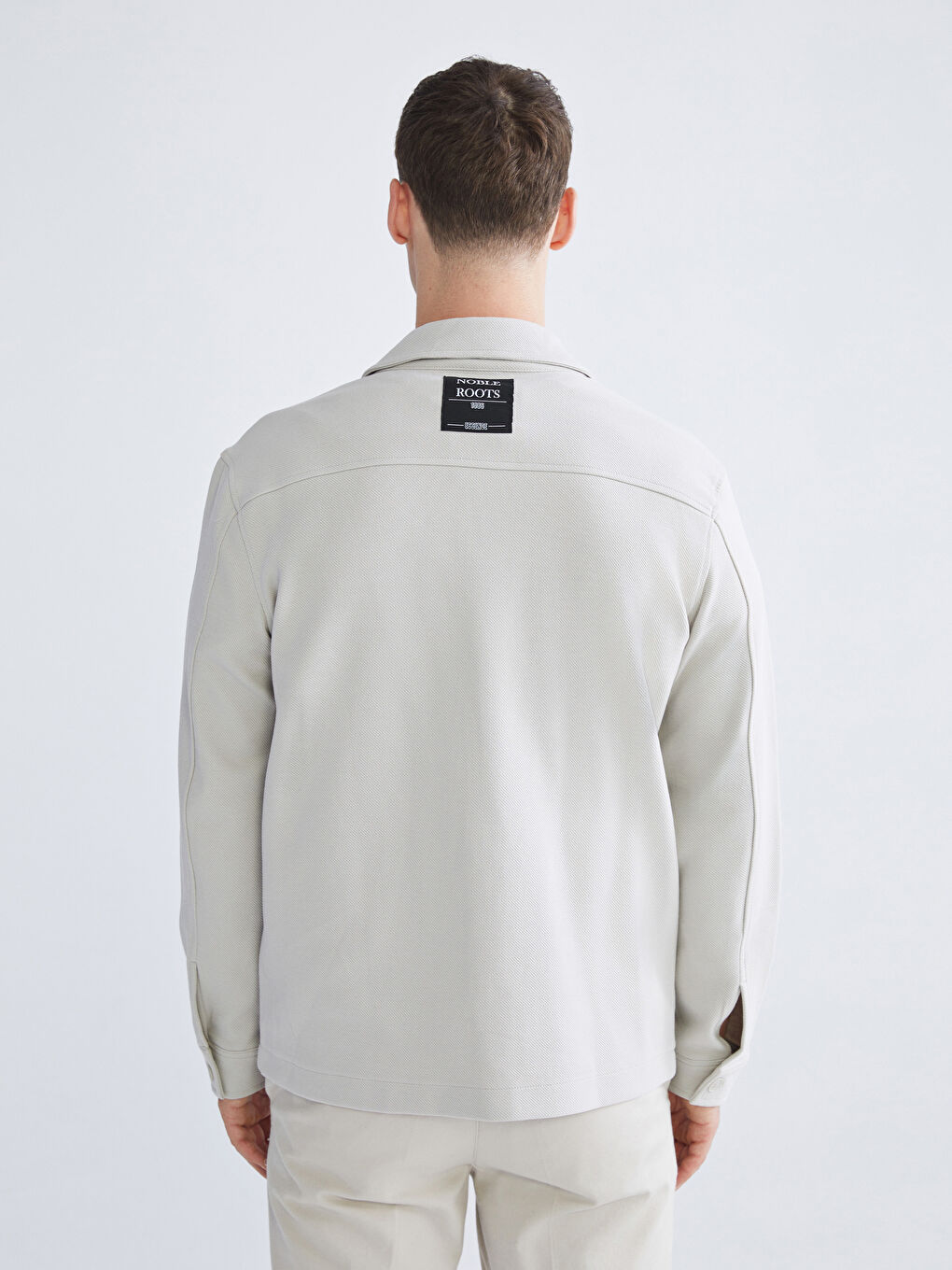 Relaxed Fit Men's Shirt Jacket-3