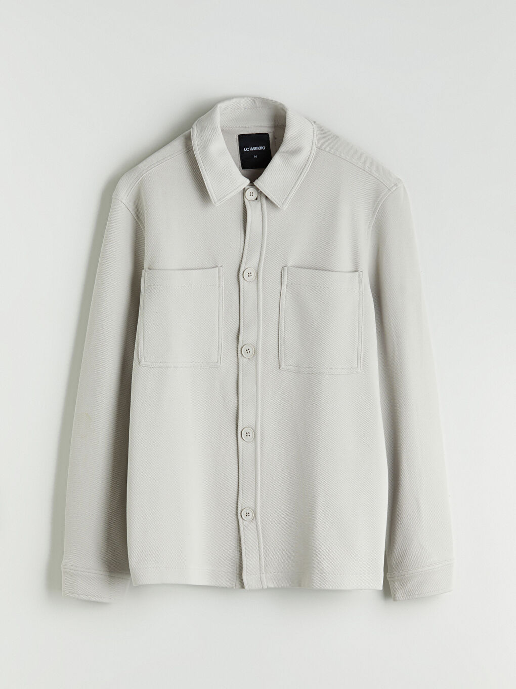 Relaxed Fit Men's Shirt Jacket-4