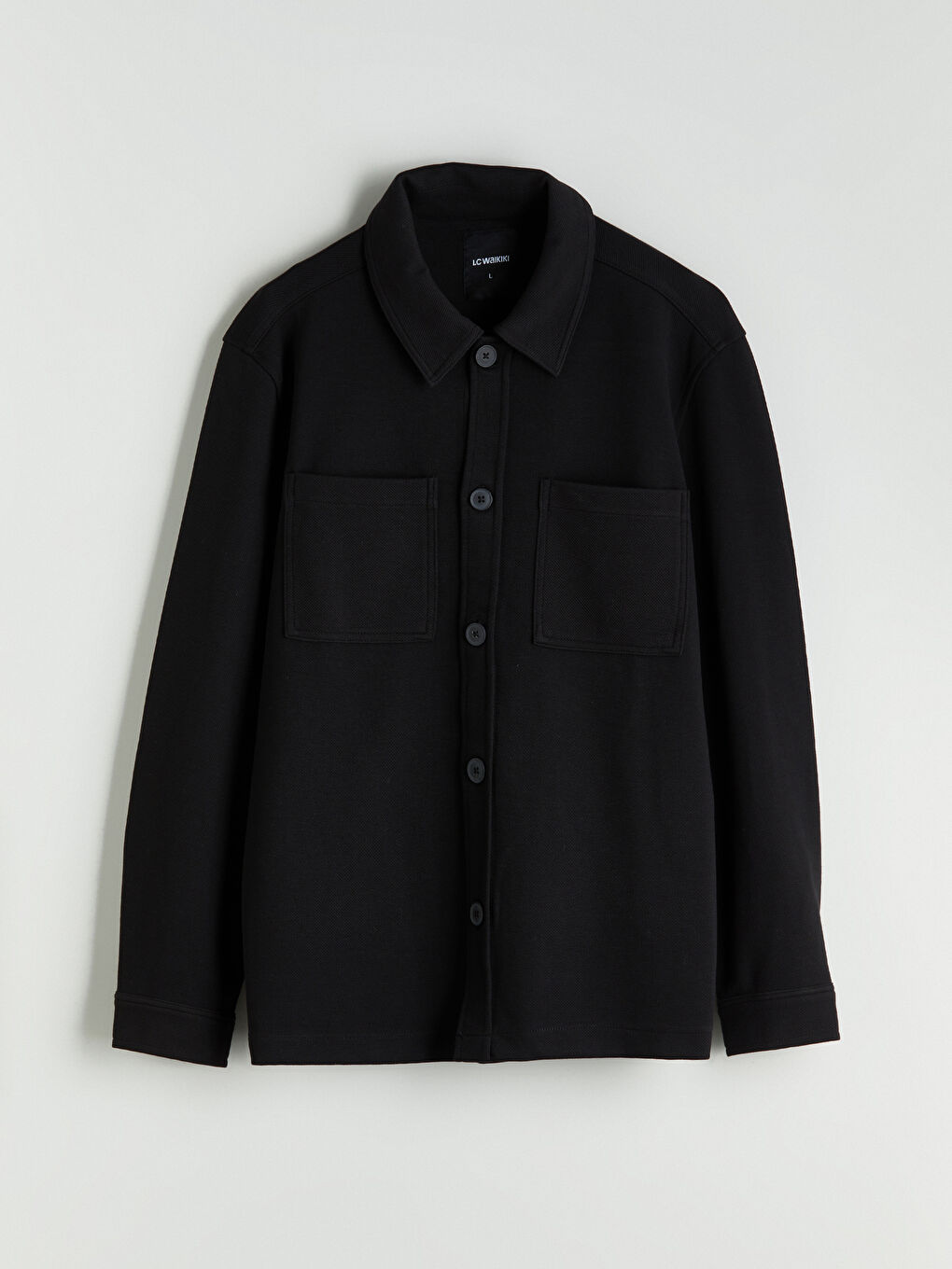 Relaxed Fit Men's Shirt Jacket-4