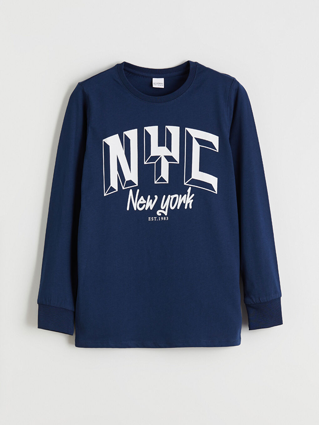 Crew Neck Boys' Pyjama Set-4