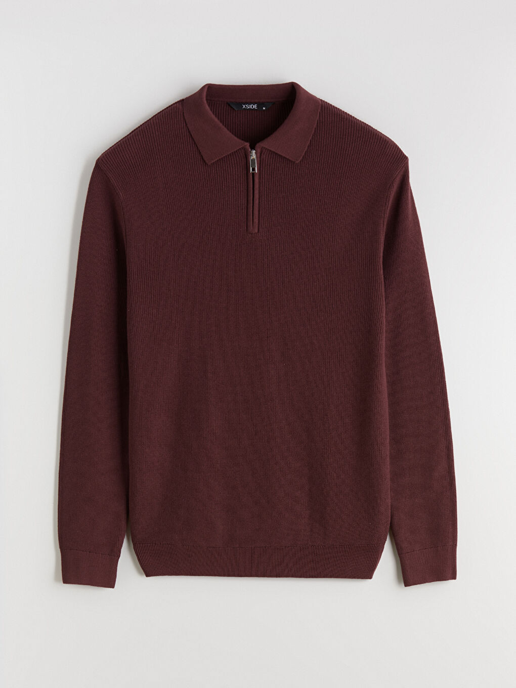Polo Neck Men's Knitwear Sweater-4