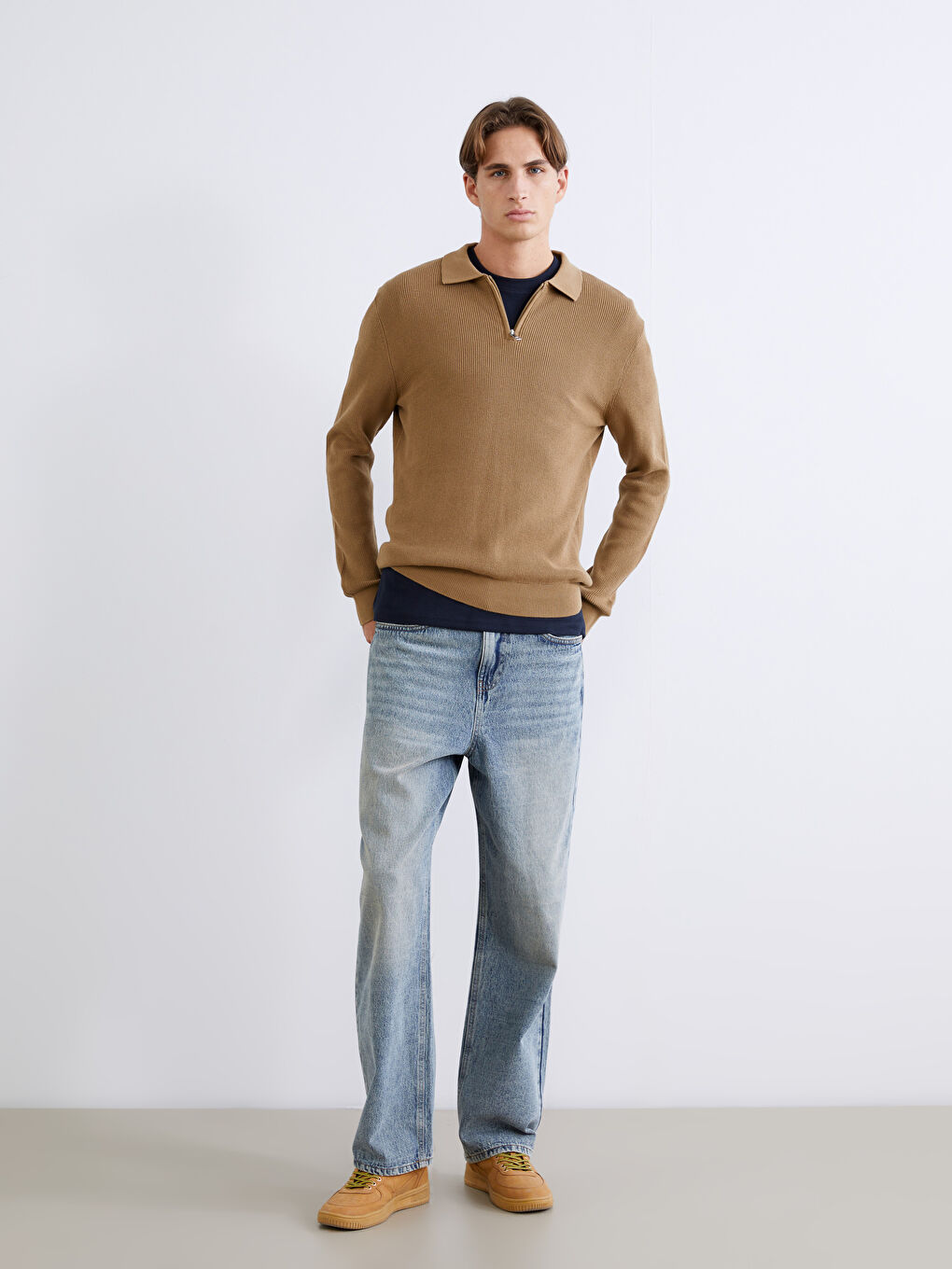 Ерлерге арналған трикотаж жемпір-1