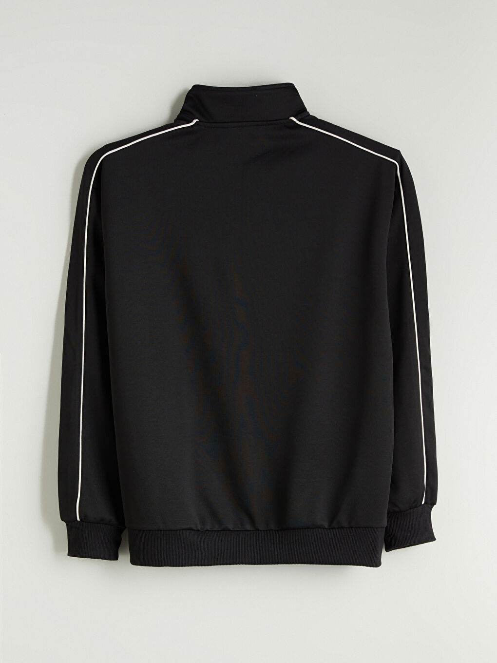 سويت شيرت مطبوع بياقة قمع للرجال-10