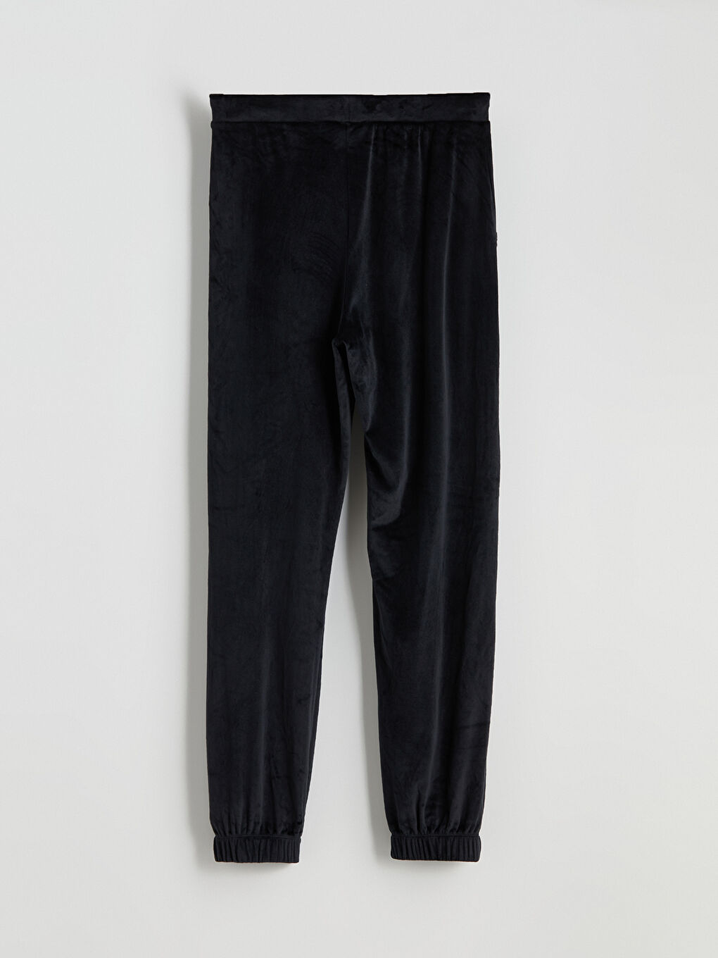 Elasticated Waist Velvet Women's Jogger Pyjama Bottoms-3