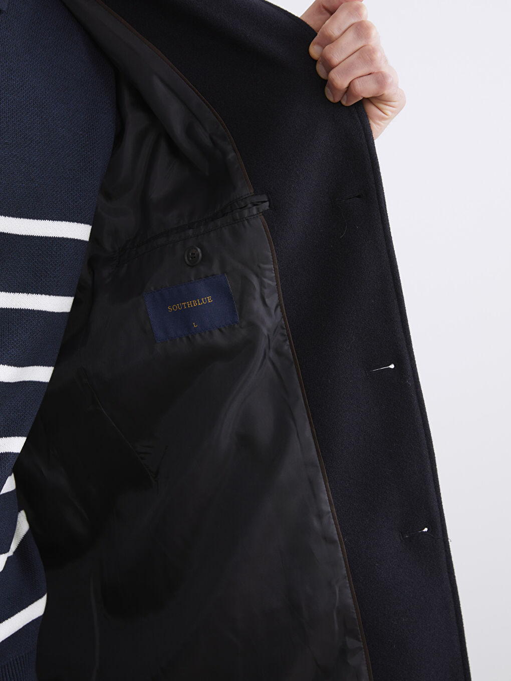 სტანდარტული ნიმუში მამაკაცის შარმის ქურთუკი-3