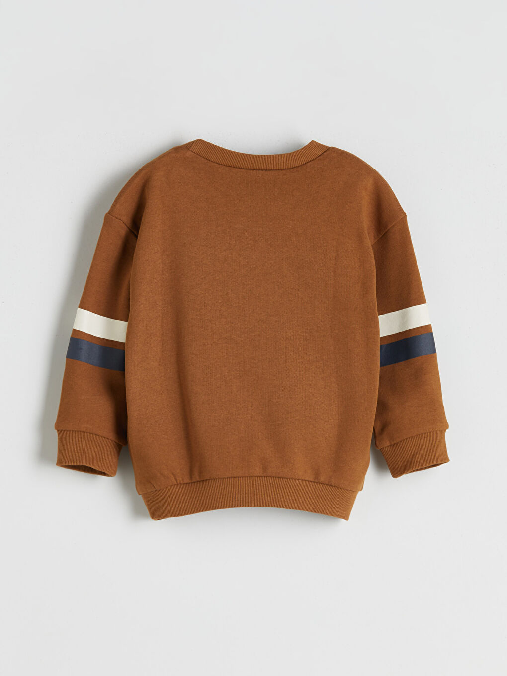 LCW Kids Crew Neck Printed Long Sleeve Baby Boys' Sweatshirt -W5HU28Z1-R1N