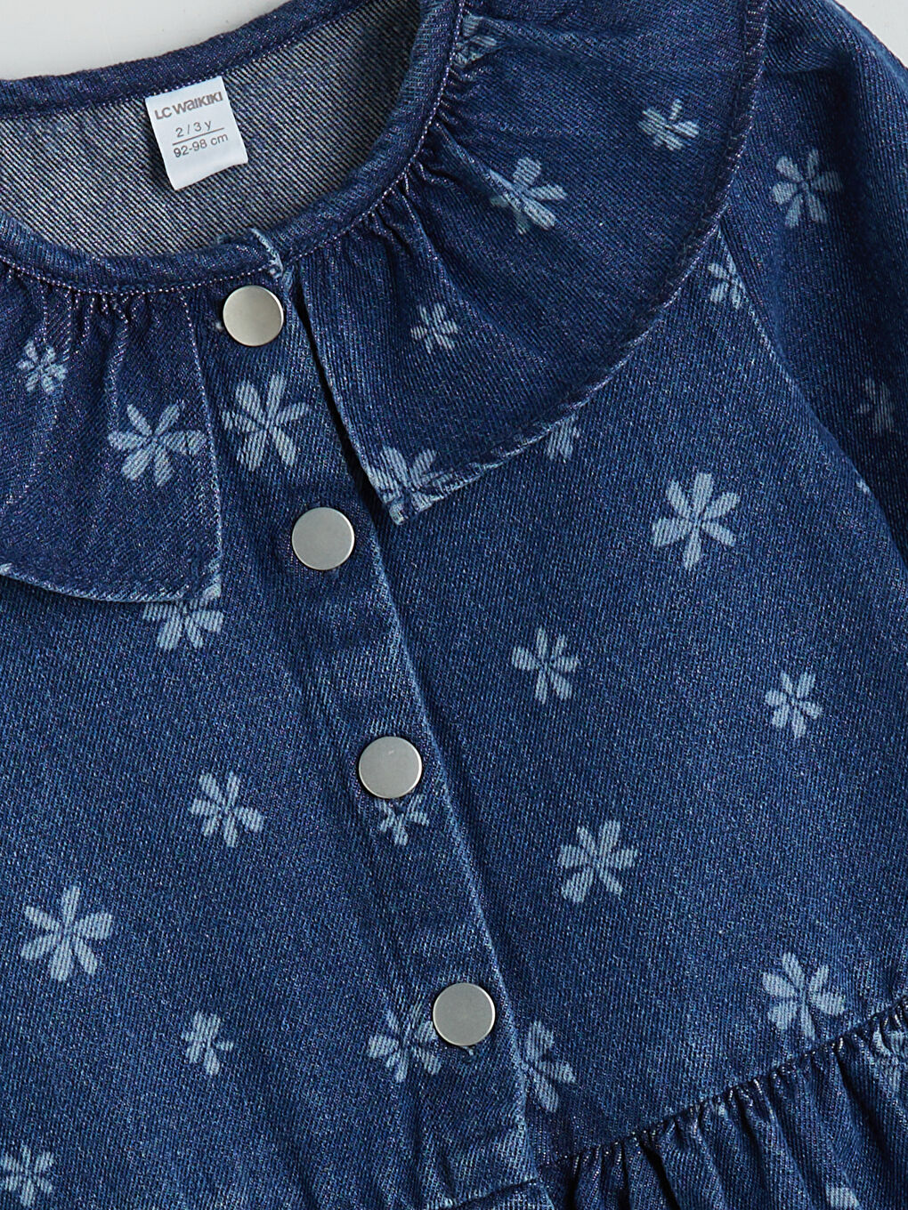 Girl INDIGO Denim Dress-1