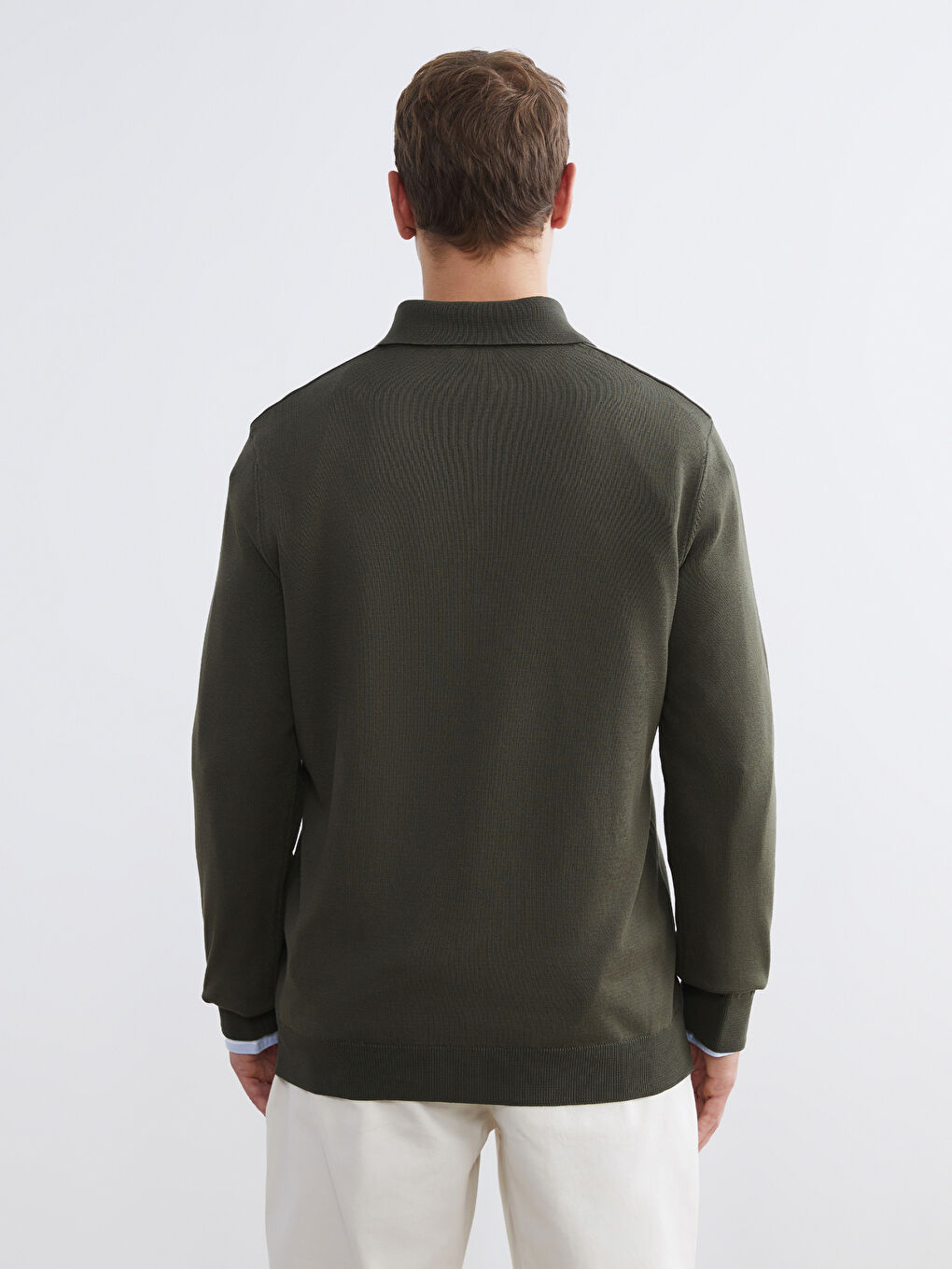 Muškarac TAMNO ZELENA Džemper -3