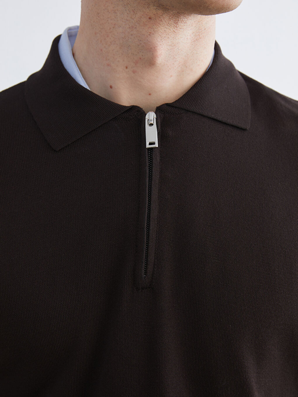 Pull-over en Tricot à Col roulé pour Hommes-2